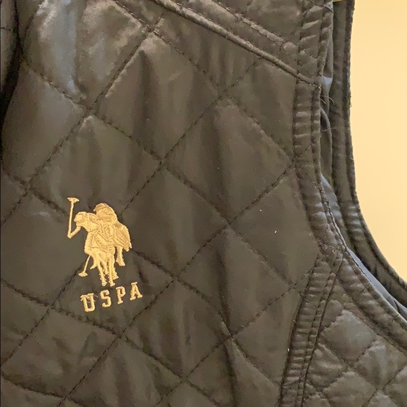 USPA quilted vest - size M - Picture 7 of 8